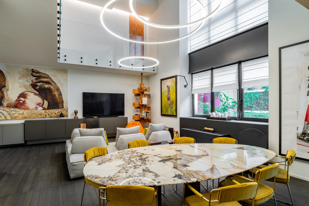 Goldmann & Partners Private urban villa Washington Milan